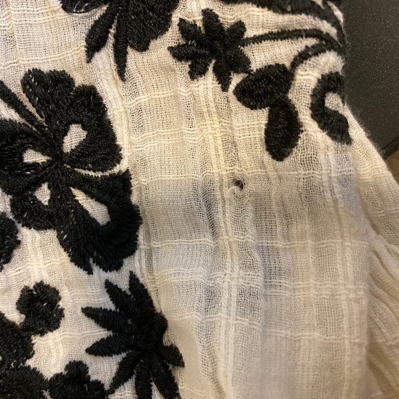 Free people Tunic with Sleeve Embroidery Size M - Picture 4 of 5